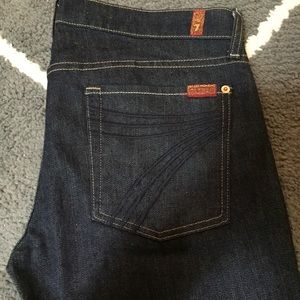 BRAND New 7 for all mankind Dojo Flare SZ 32